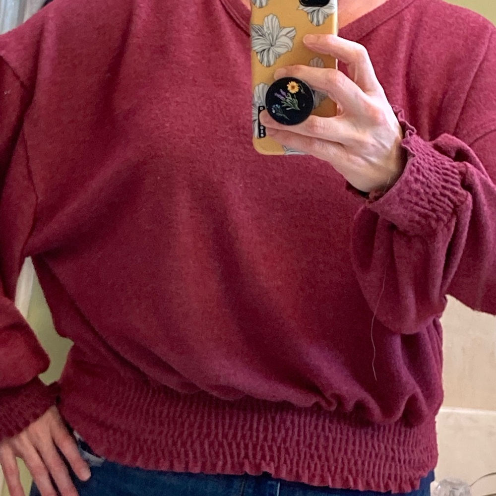 Burgany Dressy Shirt